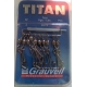 Clips de Engate Rápido Grauvell Titan Nº1 Test: 35/77Kg Unidades:10